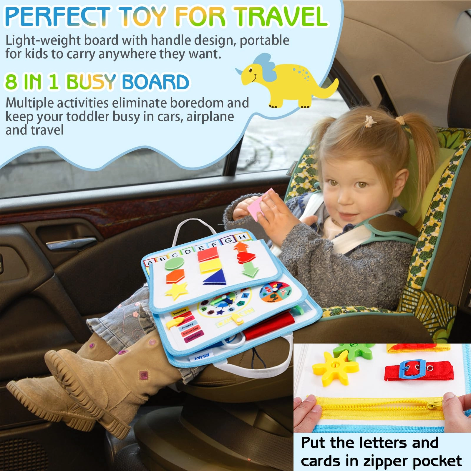 Alphabet Busy Board - 3 years+
