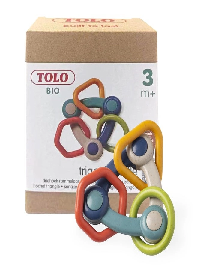 Tolo Triangle Rattle - 3+ Months