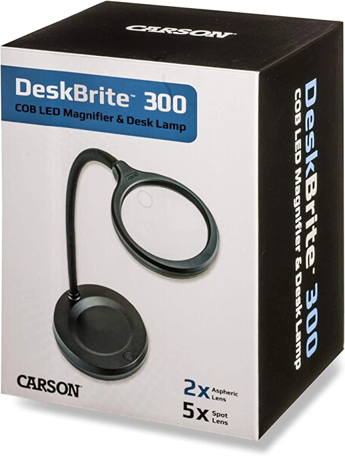 DeskBrite300 - 5x spot lens Black