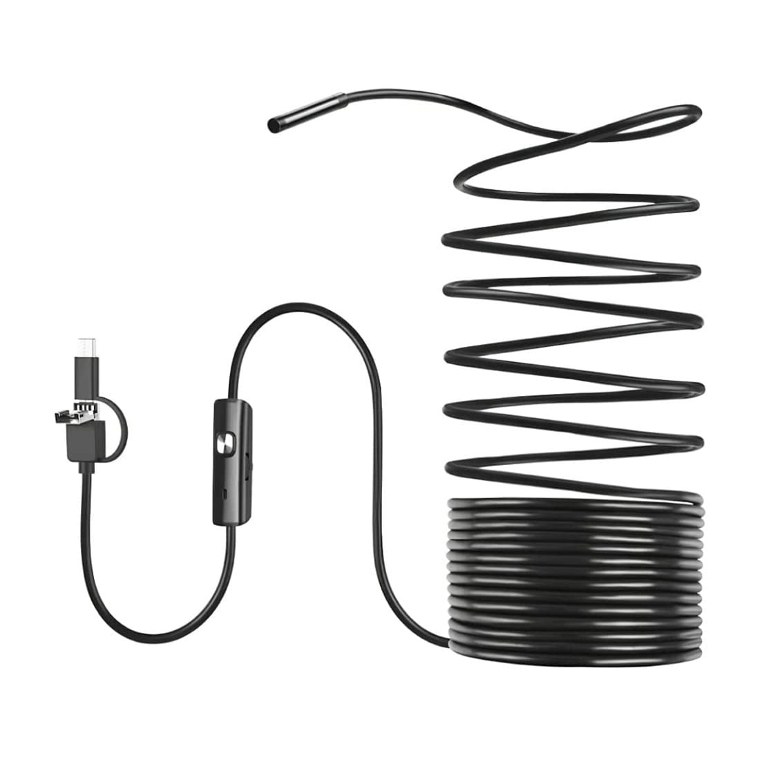 CHARMMODE TYPE-C Micro USB 3-in-1 Android PC Drain Pipe Borescope