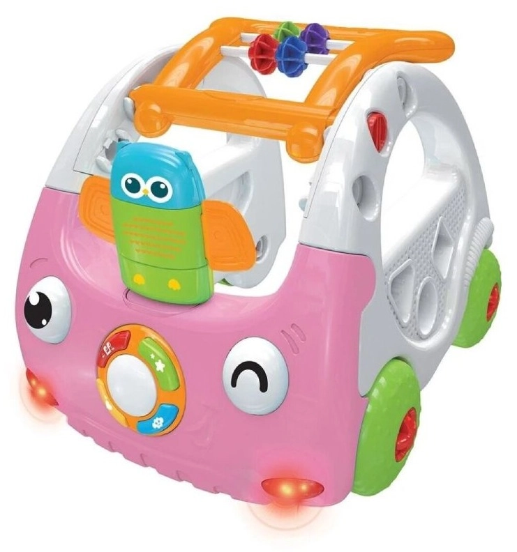 Factory Price Carter Multifunctional Activity Baby Walker - 3-in-1 Pink