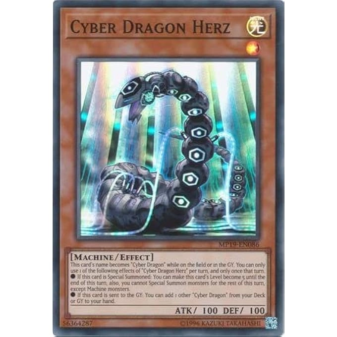 rayihni YU-GI-OH! CYBER DRAGON HEART MP19-EN086 1ST EDITION - English