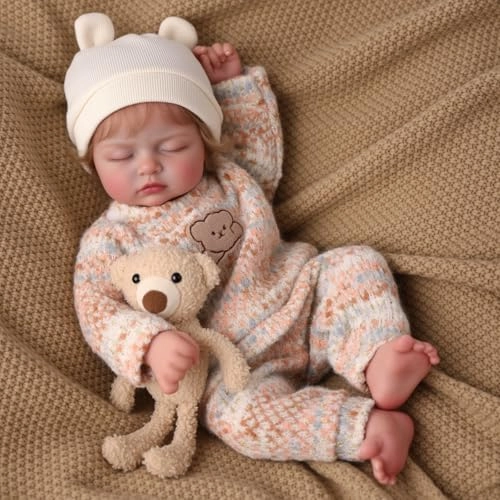 Allison Reborn Baby Doll - 17 Inch Vinyl Girl Ages 3+