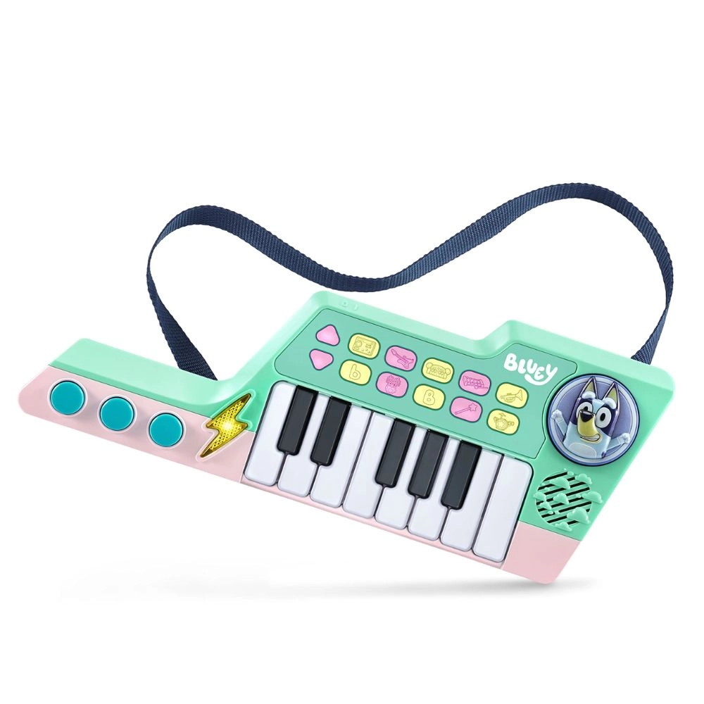 Bluey's Keytar - 10 built-in melodies Suitable for 3 to 6 years