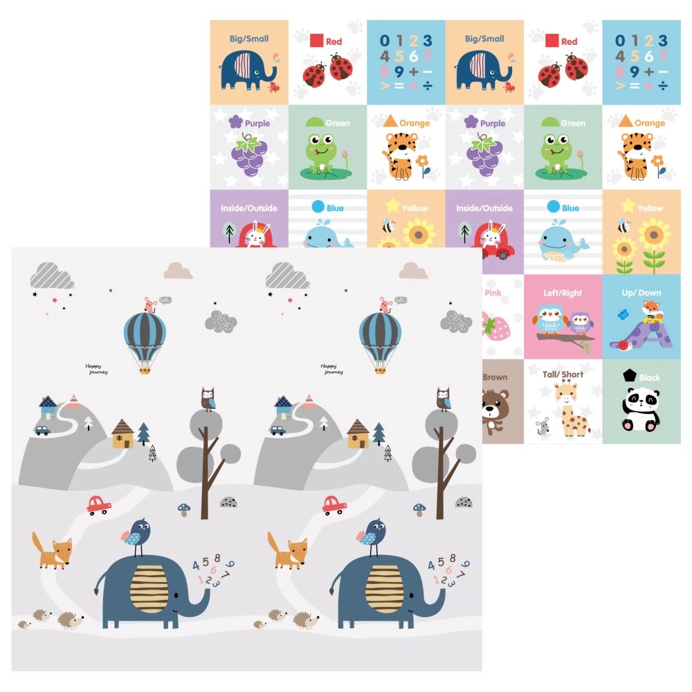 Foldable & Reversible Playmat - Best Friend 6 months
