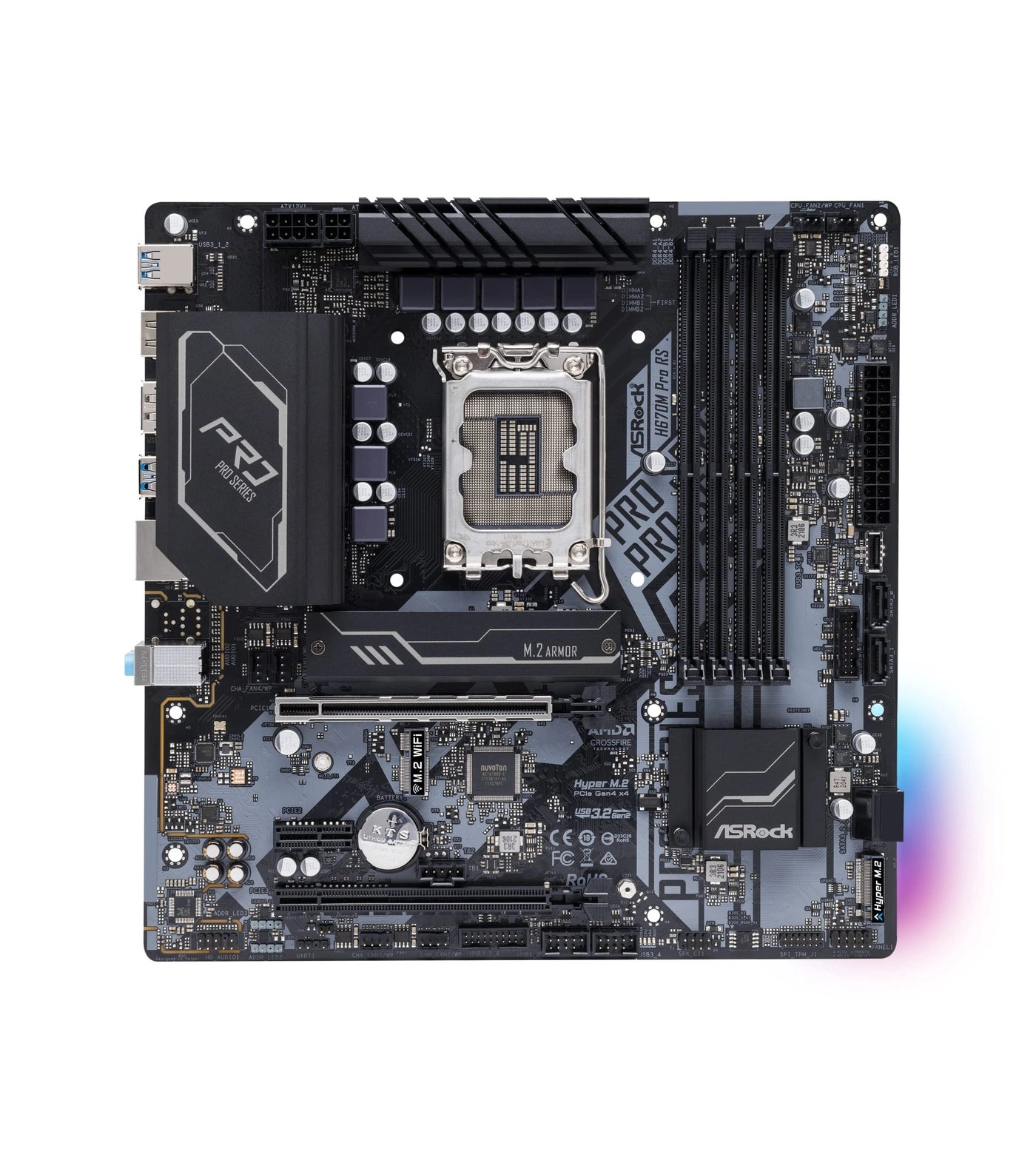 H670M PRO RS - LGA1700 DDR4 Micro ATX