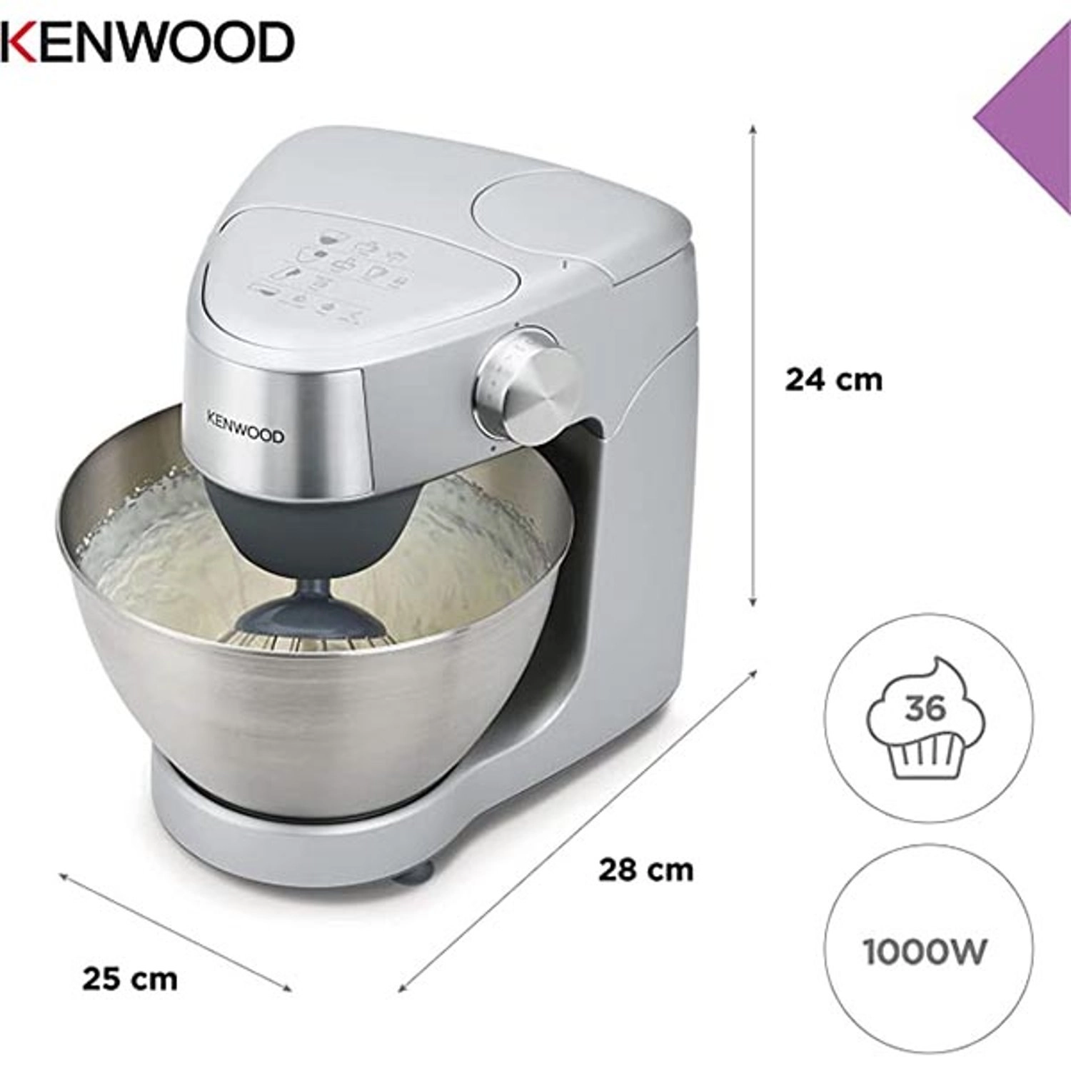 KHC29.B0WH - 4.3 Liter(s) 1000 Watt