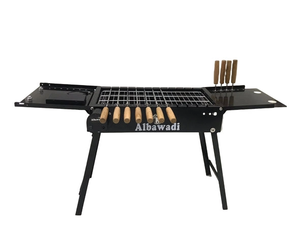 Portable Folding Barbecue Grill - Charcoal