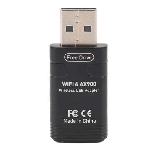 AX900Mbps Wireless Adapter - 2.4GHz 5.8GHz USB Wi-Fi 6