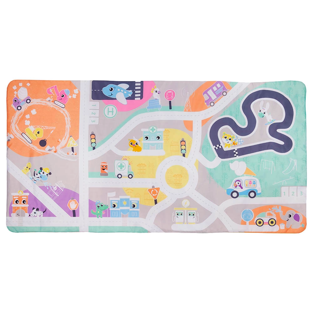Playgro City To Country Reversible Jumbo Mat - Suitable for 1-3 years
