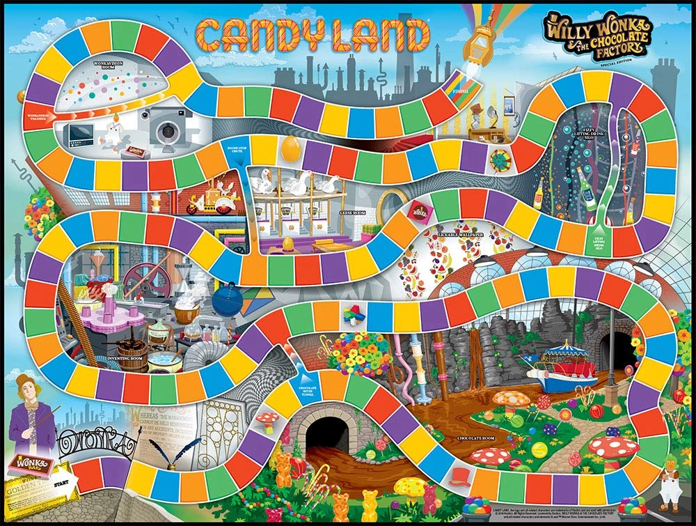 Candy Land: Willy Wonka and the Chocolate Factory