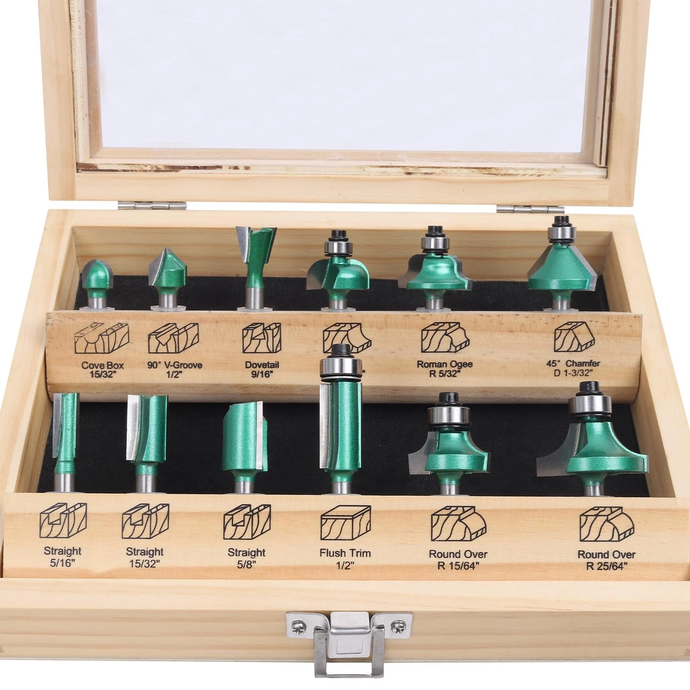 Pro Router Bits - 12Z 1/4 Inch Shank