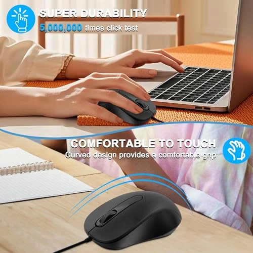 Vertical Ergonomic Optical Mouse - USB