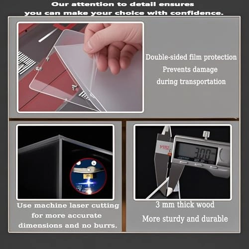 Acrylic Display Box for LEGO Galaxy Machinery 75416