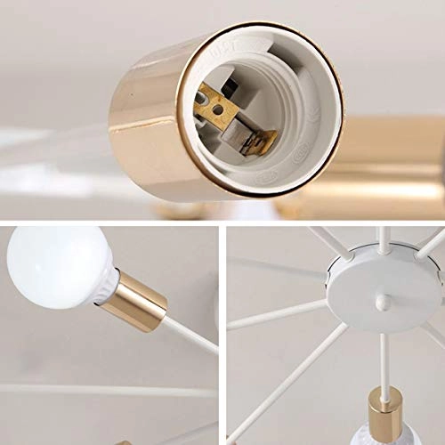 Modern Sputnik Chandeliers - Dimmable