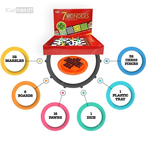 Seven in One Family Board Game