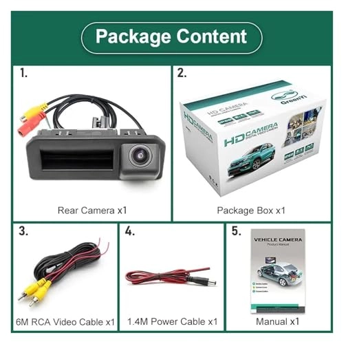 Vehicle Rear View Camera - Starlight Night Vision AHD CVBS 1920x1080P