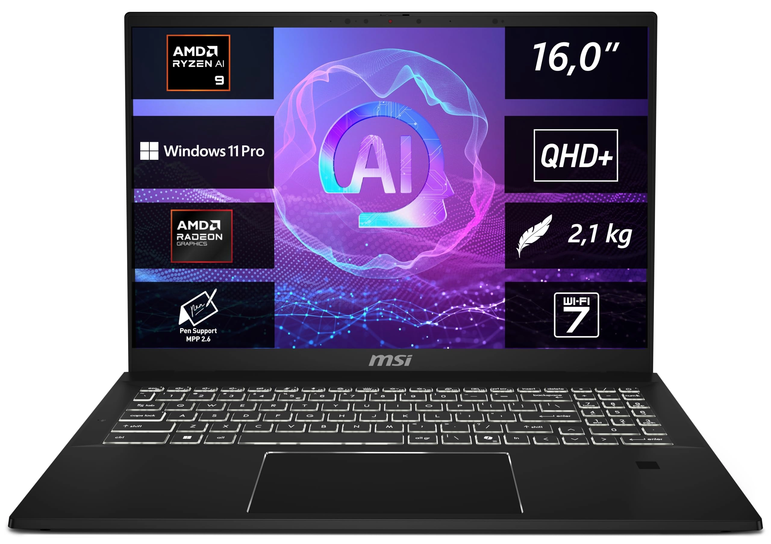 Summit A16 AI+ A3HMTG-035 - 16'' Ryzen AI 9 365 32GB DDR5 1TB SSD