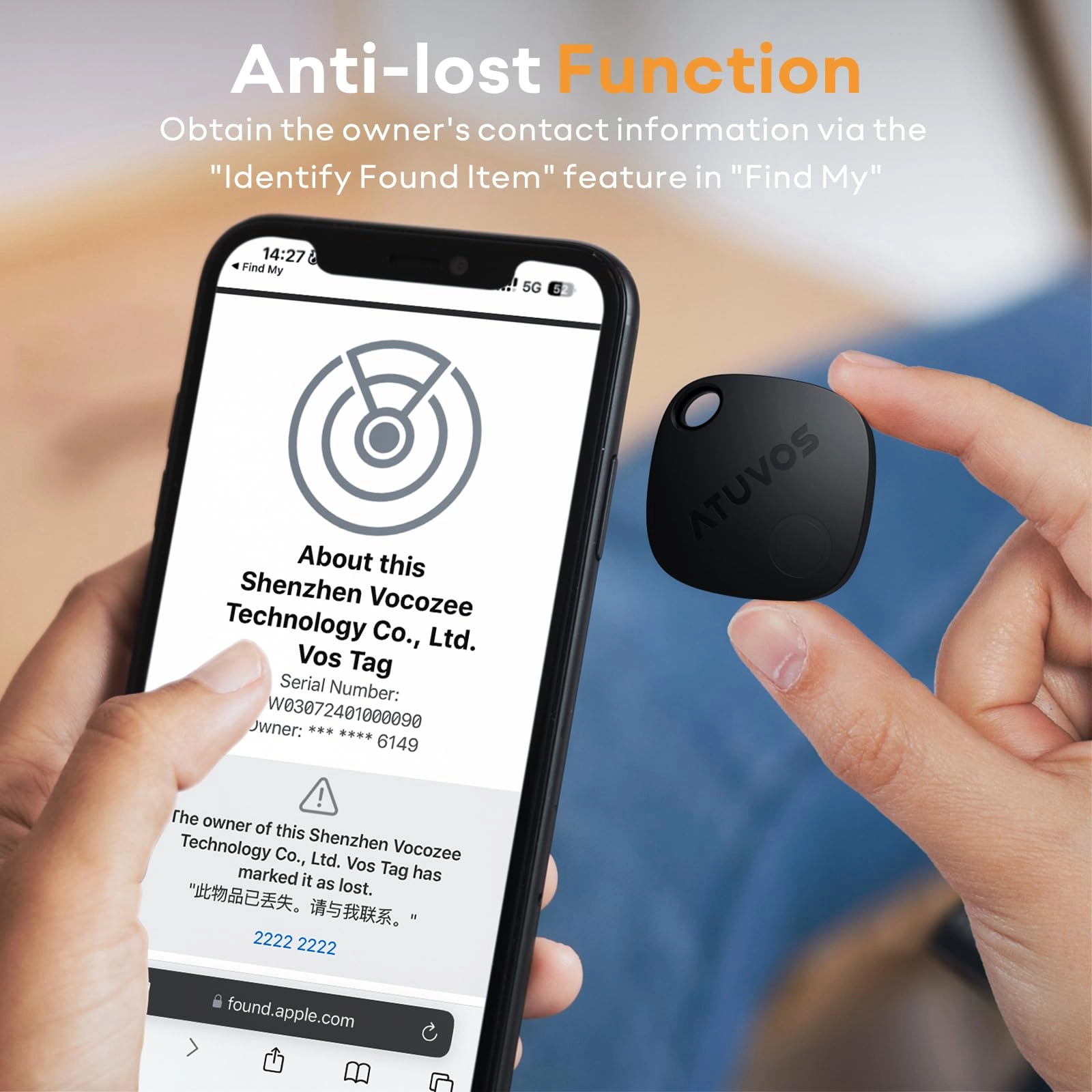 Air Tracker Tags - 3 Pack