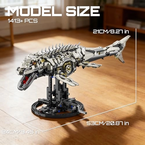 Mosasaurus - Precision Gear System Display Stand