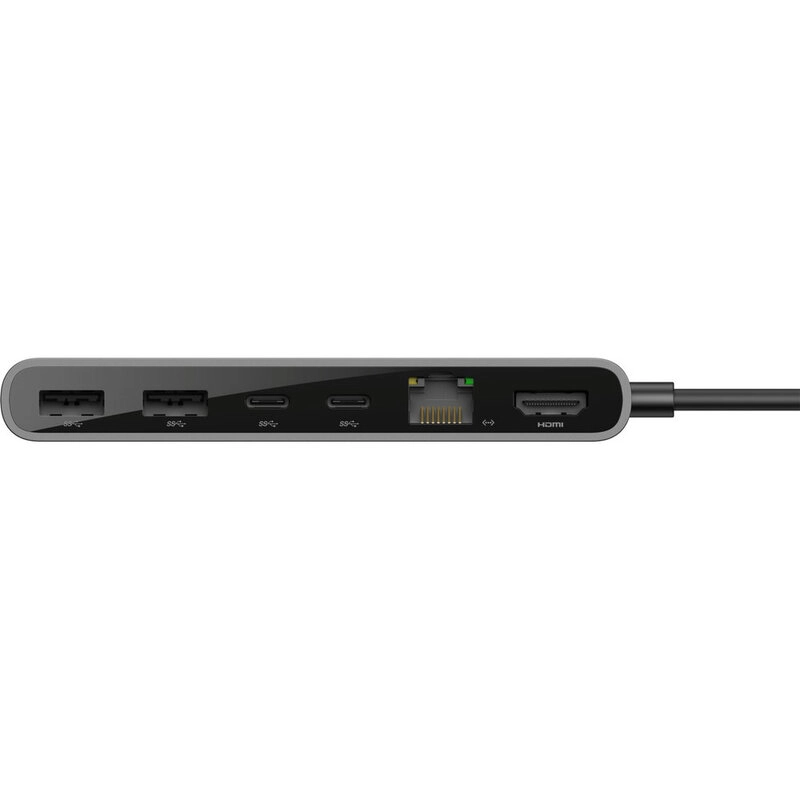 8-In-1 USB-C Multiport Hub Adapter - 100W Power Delivery 4K 60Hz 2.5 Gbps