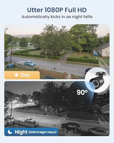 8CH 5MP 3K Lite - 4 Cameras
