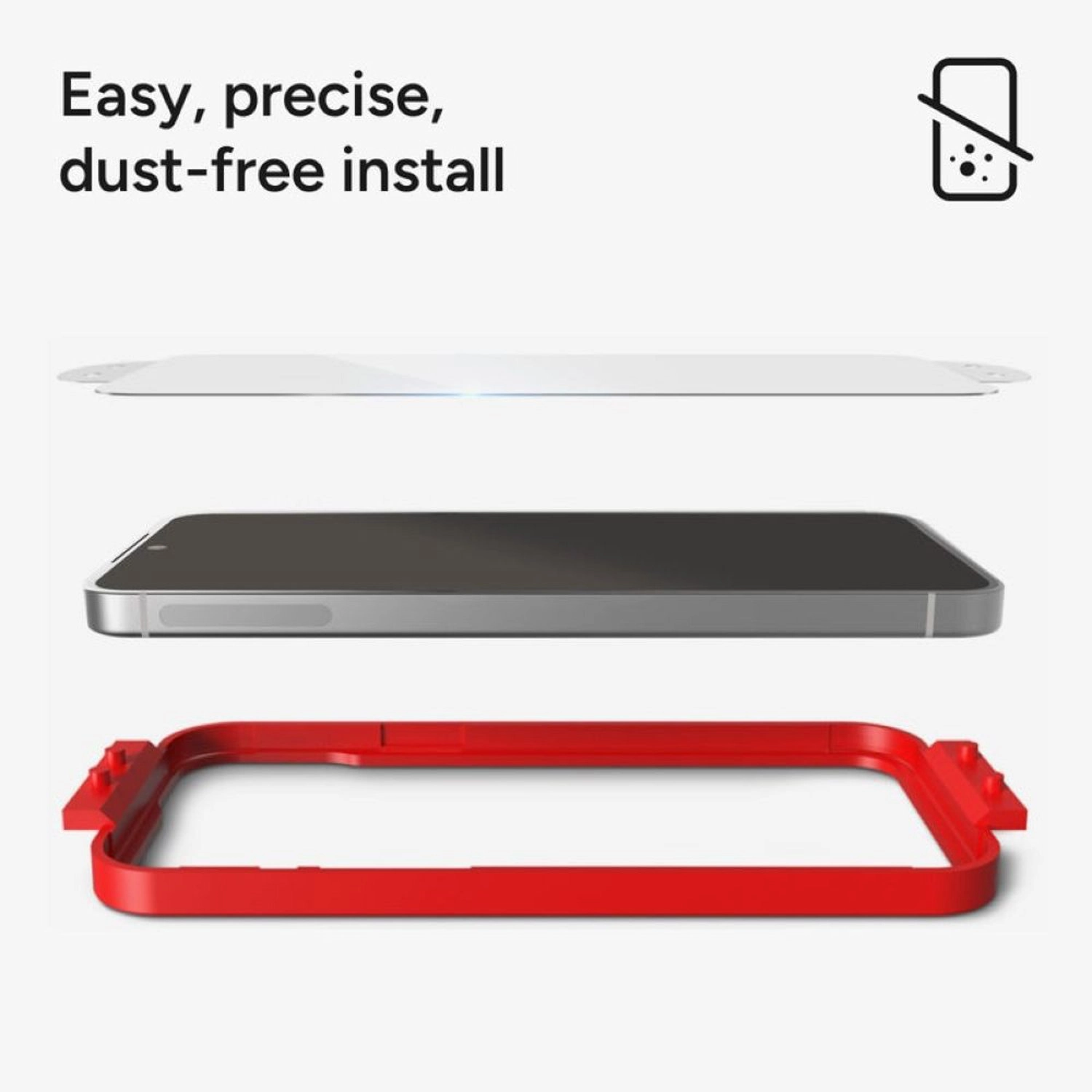 Clear Aluminosilicate Glass Screen Protector for Samsung Galaxy S25 Ultra