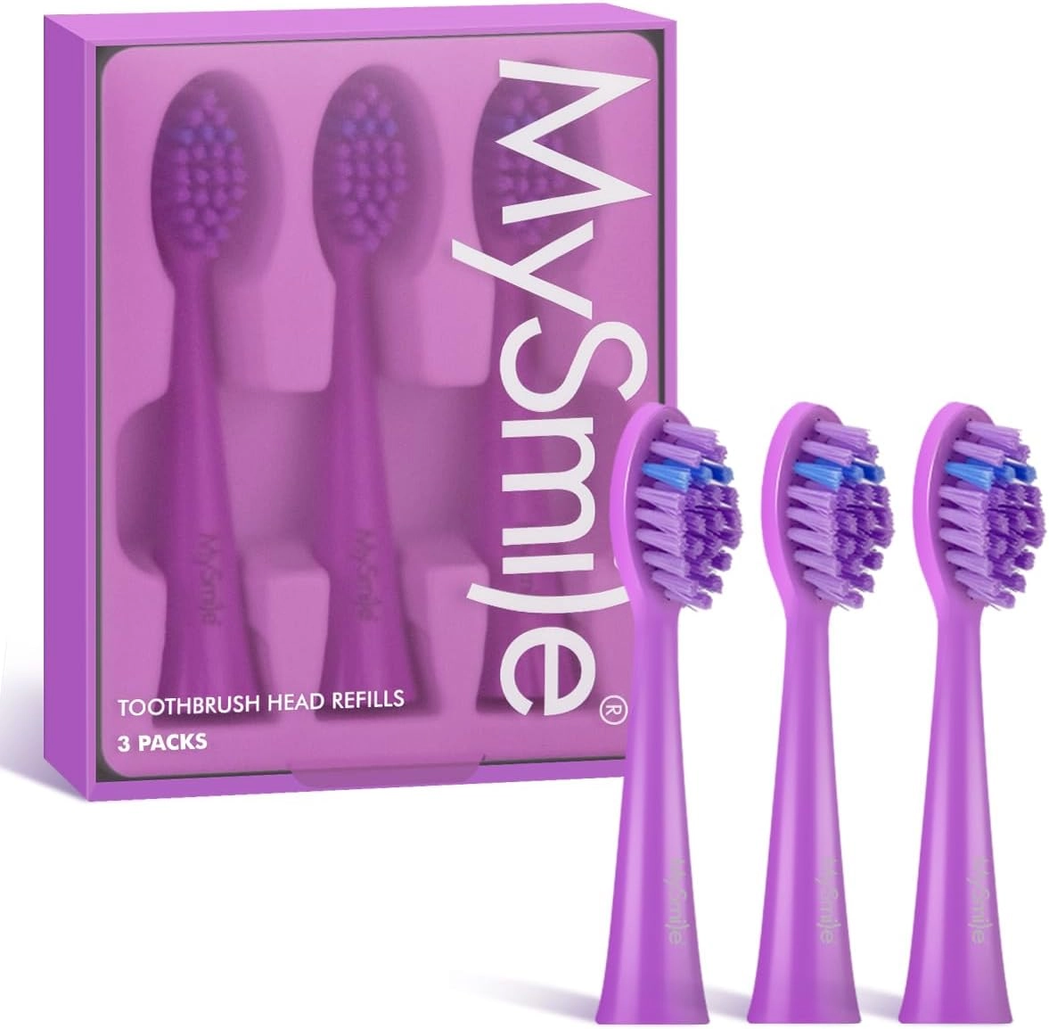 MySmile DY156 - 3 Pack PURPLE