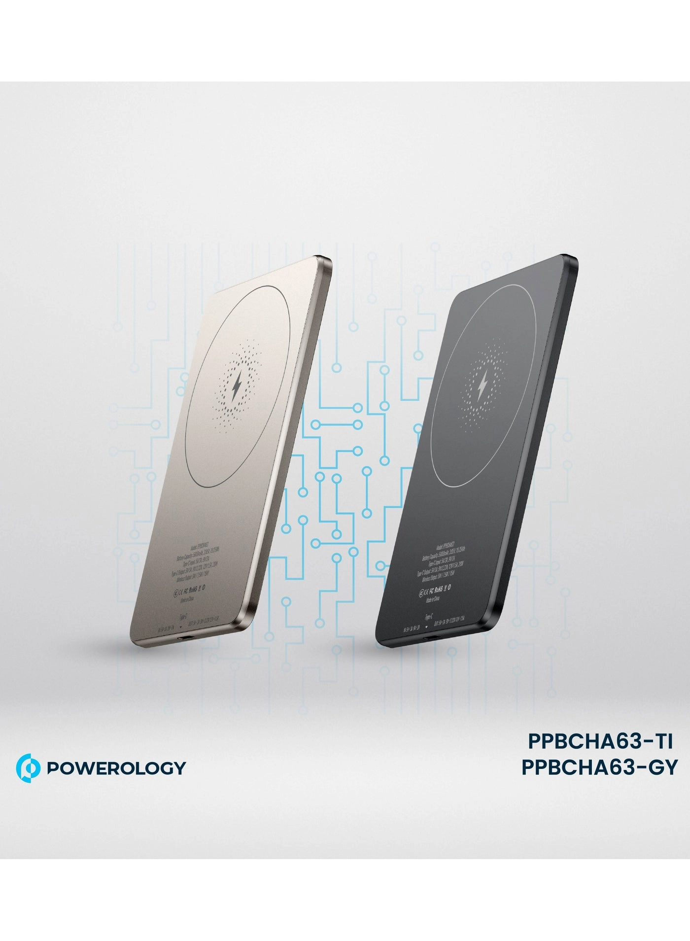 PPBCHA63-GY - 5000mAh 15W