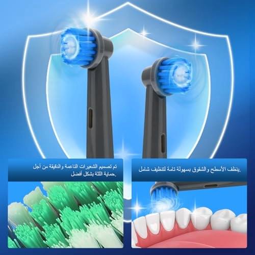 Rotating Electric Toothbrush - IPX7 Waterproof 2-Min Smart Timer Wireless Charging