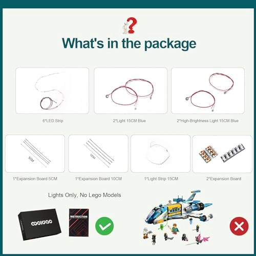 LED Light Kit for LEGO Dreamzzz Mr. Oz Space Bus 71460