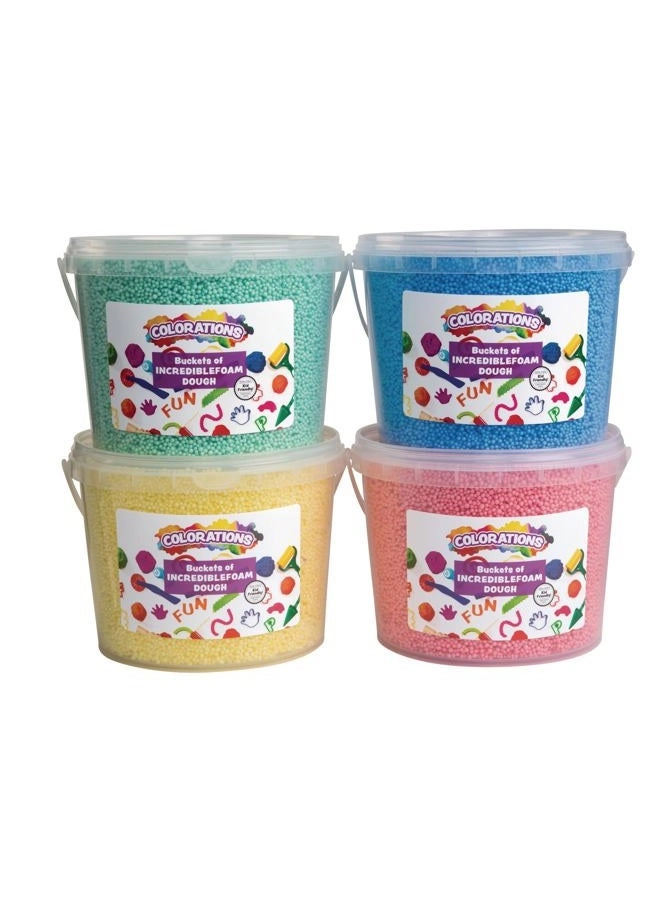 Colorations FOAMTUB - IncredibleFoam Dough 4 pcs