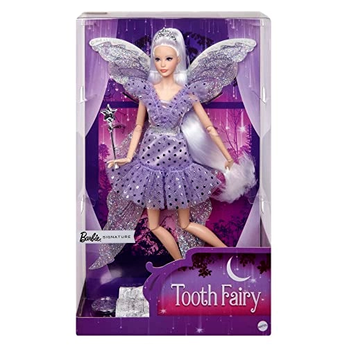 Barbie Signature Tooth Fairy Doll - Collectible Fairy Wings Ages 6+