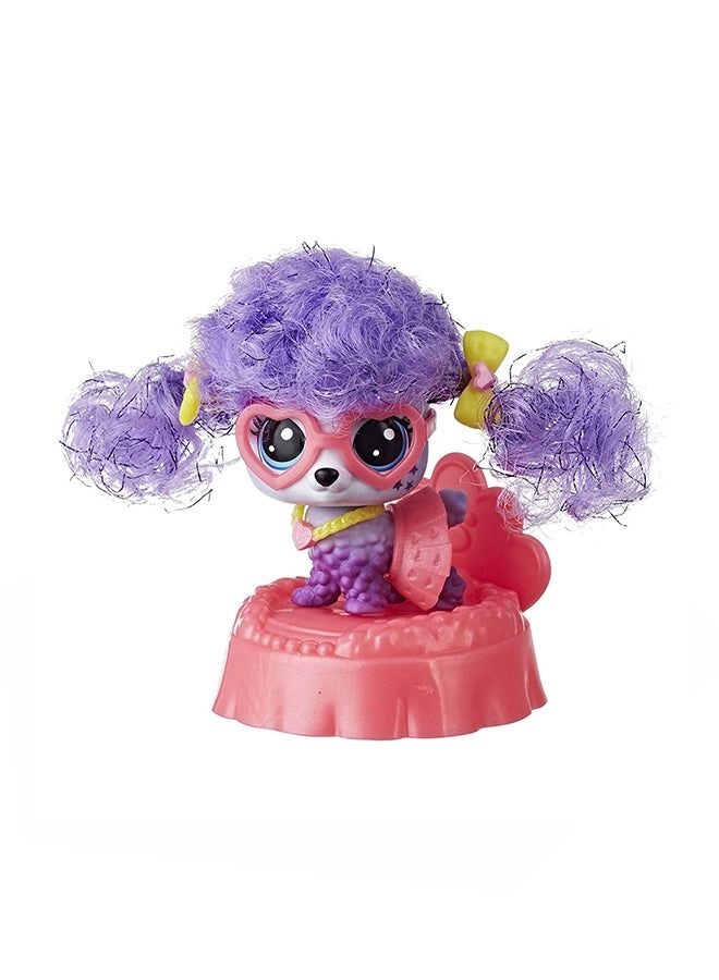 Bebe La Poodle Doll - Purple/Red