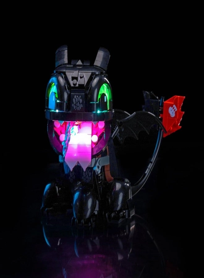 LED Lighting Compatible with Lego 10375 How to Train Your Dragon Toothless