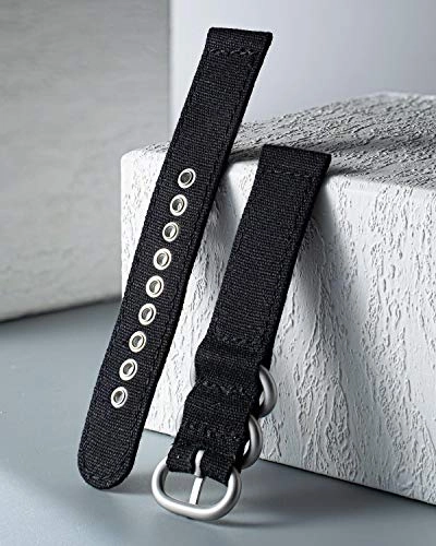 Watch Bands - 20mm 22mm Cotton Canvas