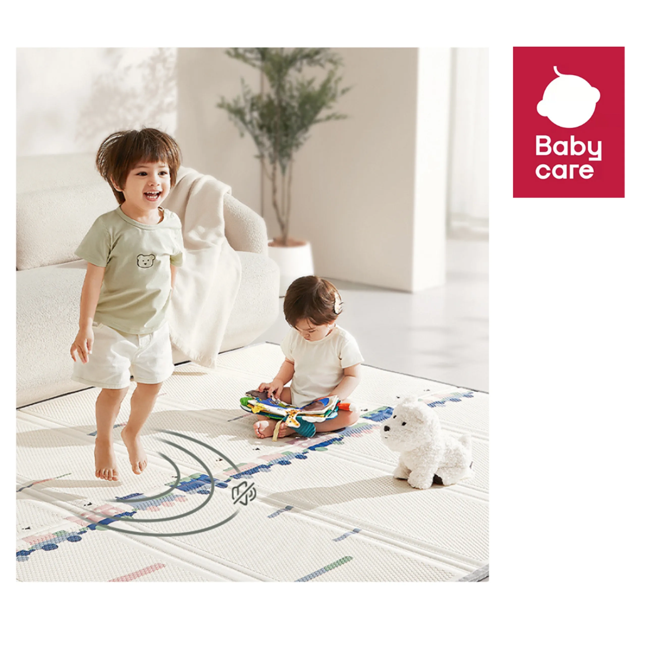 Reversible Puzzle Playmat - Suitable for 0 month and above