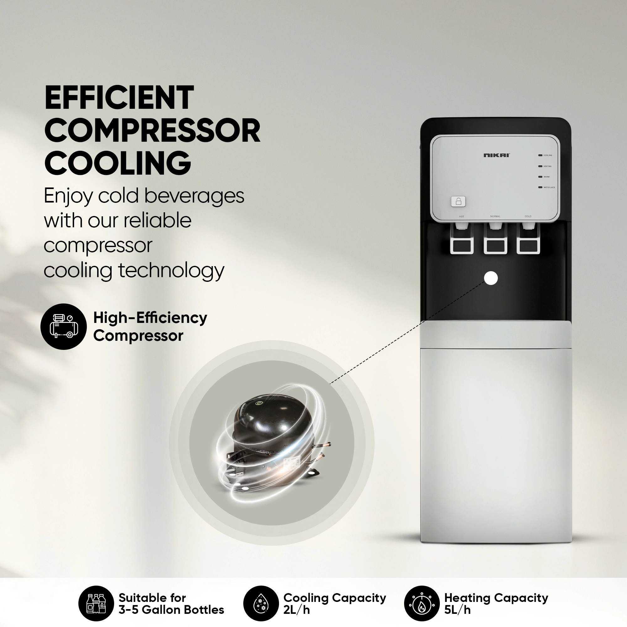 Bottom Loading Water Dispenser