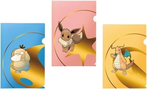 Tournament Folios - Psyduck + Tournament Folios - Eevee + Tournament Folios - Dragonite