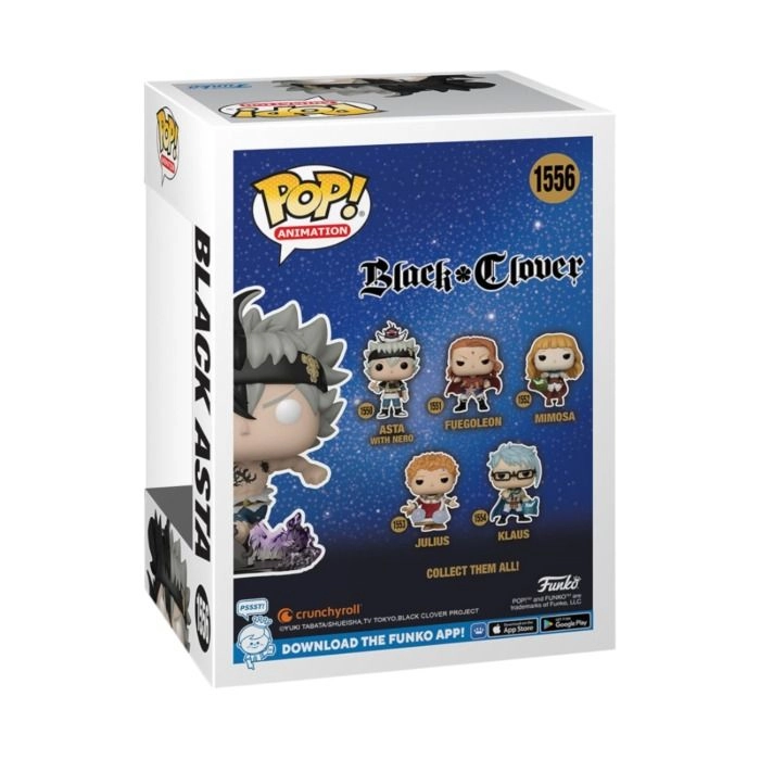 Demon Asta - Black Clover - Pop! Animation - Glow in Dark Exclusive Vinyl