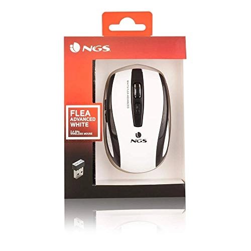 White Flea Advanced Mouse - Wireless