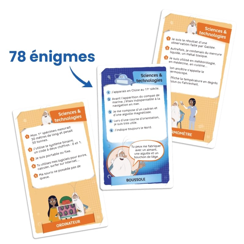 Once Upon a Time... These Fun Items - Card Game (French)