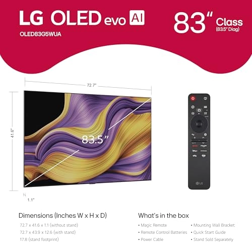 OLED83G5WUA.AUSZ - 83 inch