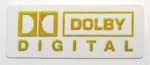 V VATH VENTURES Dolby Digital Sticker Book Waterproof 1 pcs