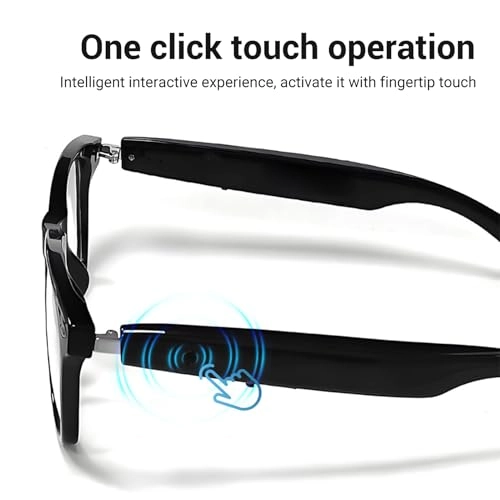 AI Smart Glasses - UV400 Touch Control 4H Playback