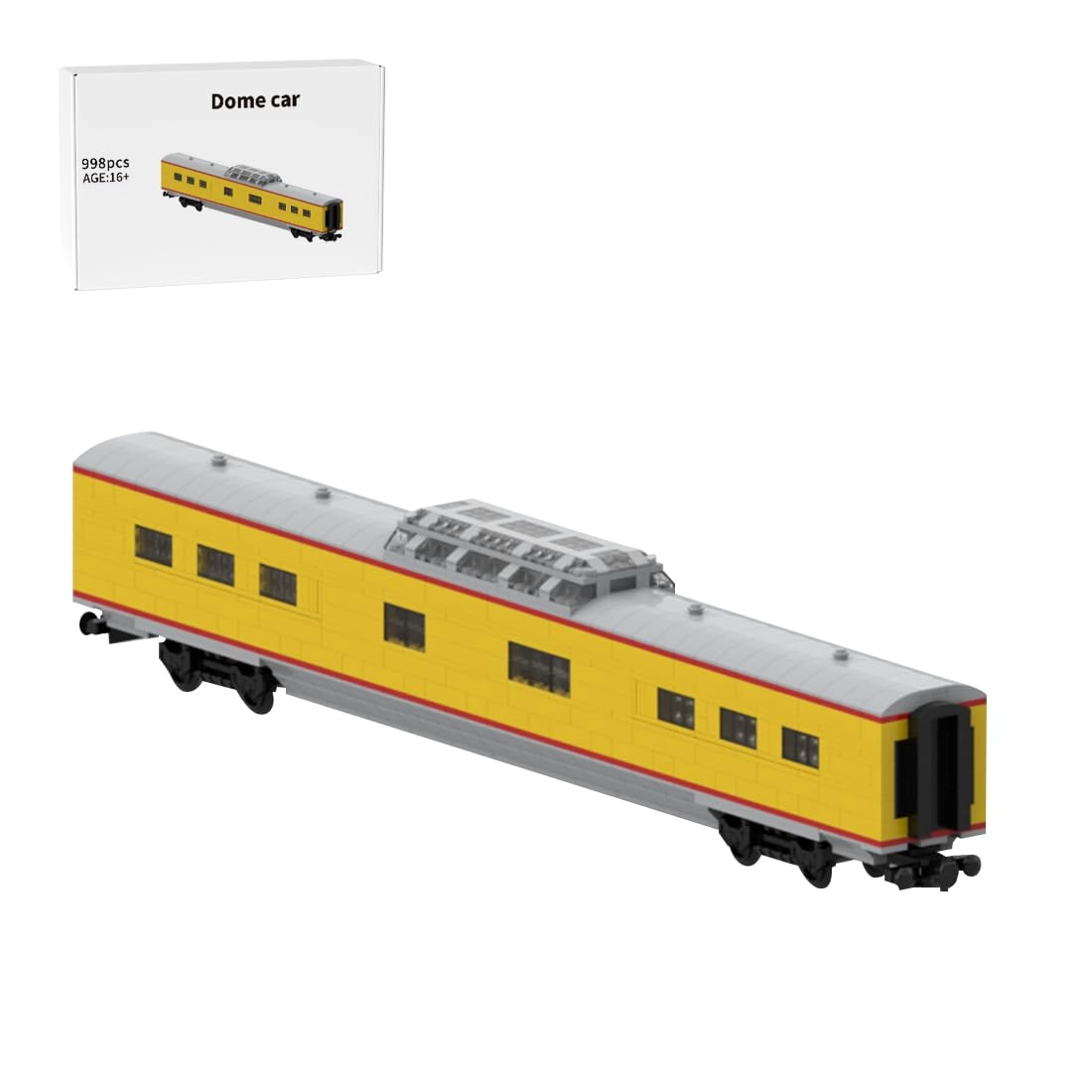 WOWOBONTOY Dome Car - 988pcs