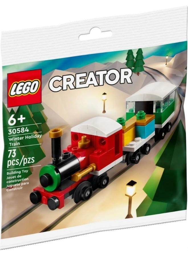 LEGO Creator Winter Holiday Train (6379821) - 73 Piece Ages 6 and Up