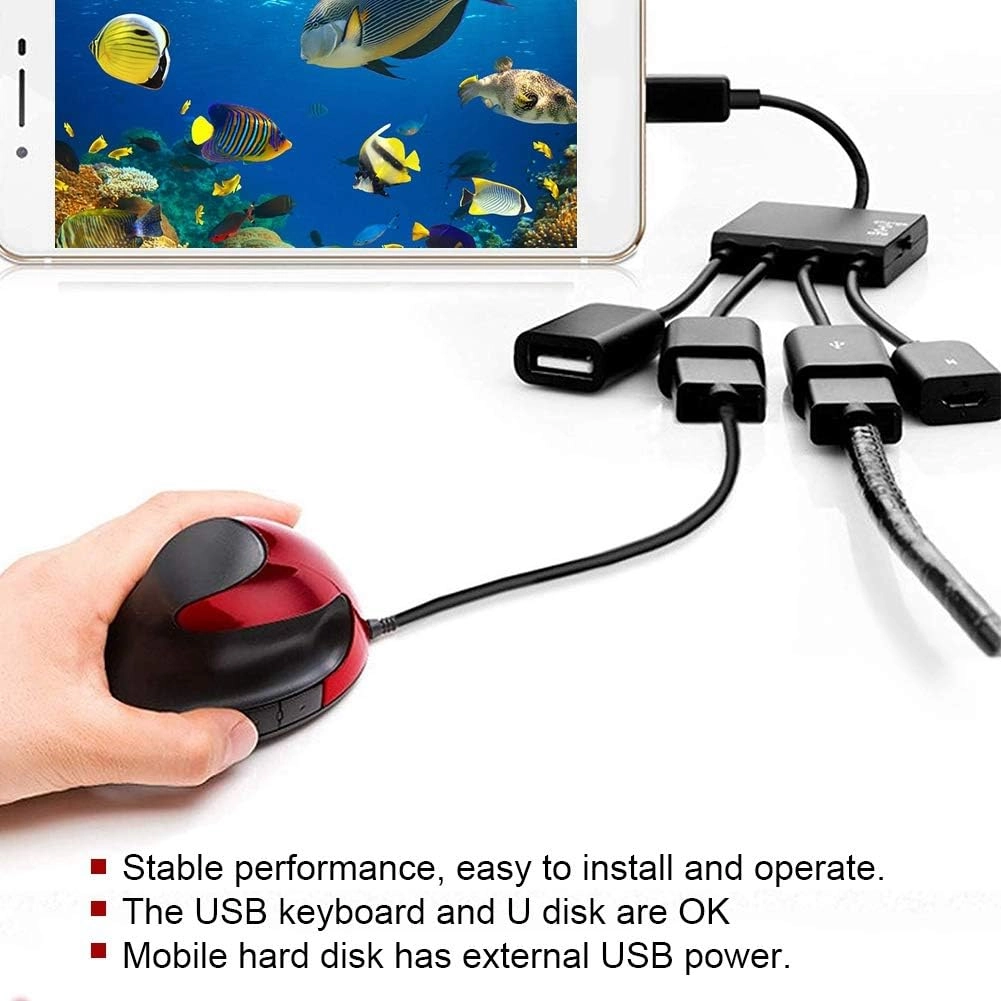 Usb HUB Adaptor - USB 3.0 Micro USB OTG