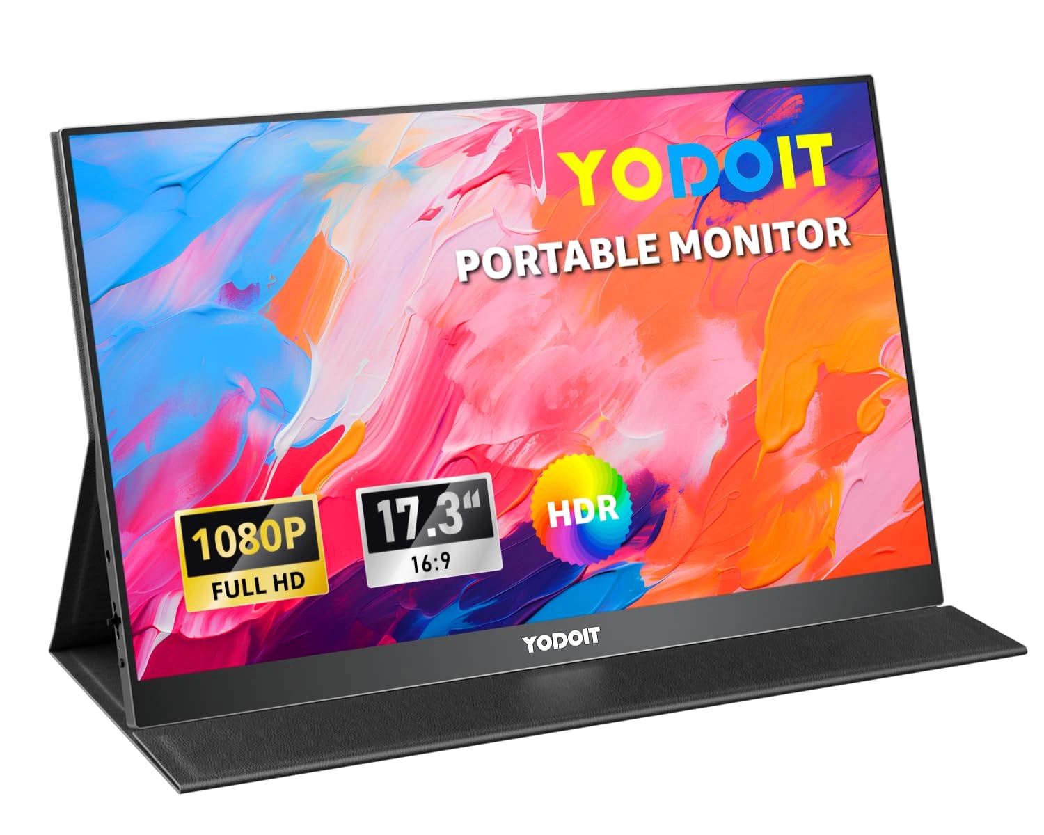 Yodoit Portable Monitor - 1920 × 1080 17.3 Inch
