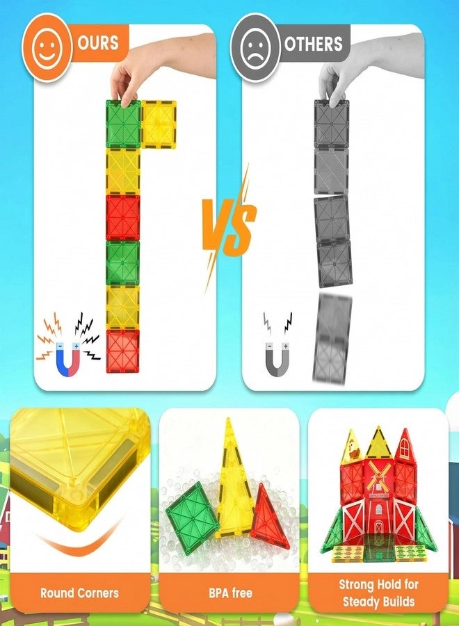 Magnetic Tiles - 37pcs
